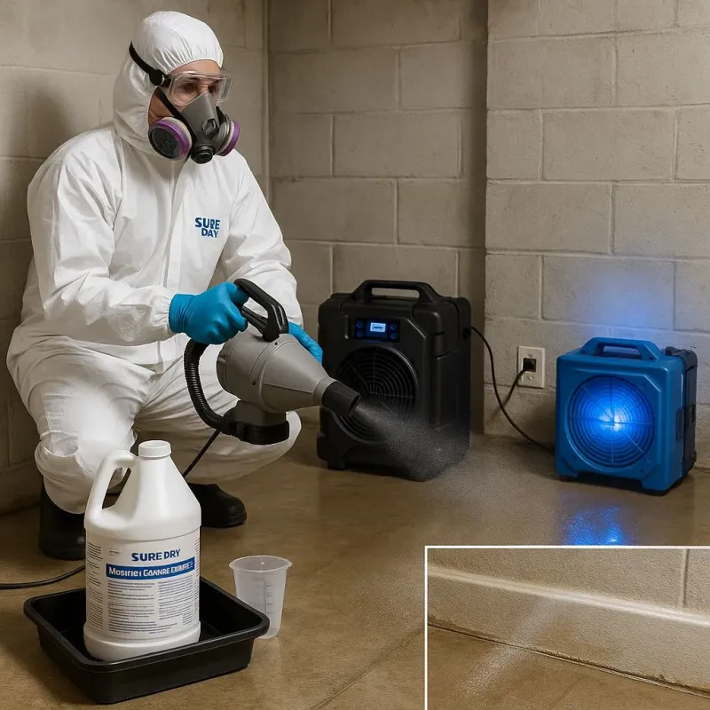 Sanitization and Odor Removal process in Glen Burnie, MD