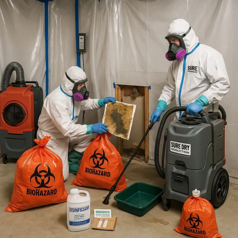 Contaminated Water Handling Protocols process in Glen Burnie, MD